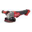 Шлифмашина угловая аккумуляторная MILWAUKEE, M18 FSAGV125XPDB-0X, Ø125мм (HDкейс)
