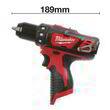 Дрель-шуруповерт Milwaukee M12 BDD-202C (4933441915). Фото-2