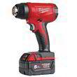 Строительный аккумуляторный фен Milwaukee M18 BHG-502C (4933459772). Фото-2