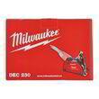 Система удаления пыли УШМ DEC 230 Milwaukee (4932459340). Фото-9